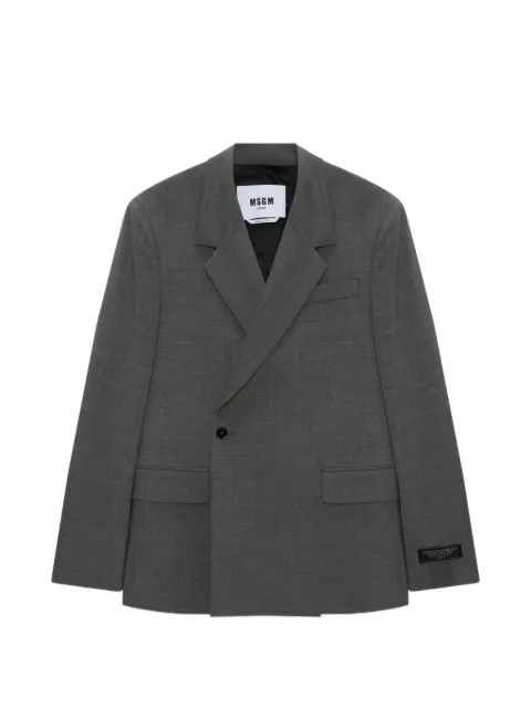 MSGM double-breasted blazer