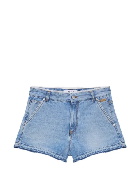 MSGM frayed shorts