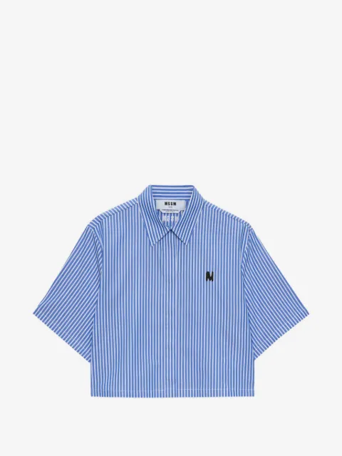 MSGM striped shirt
