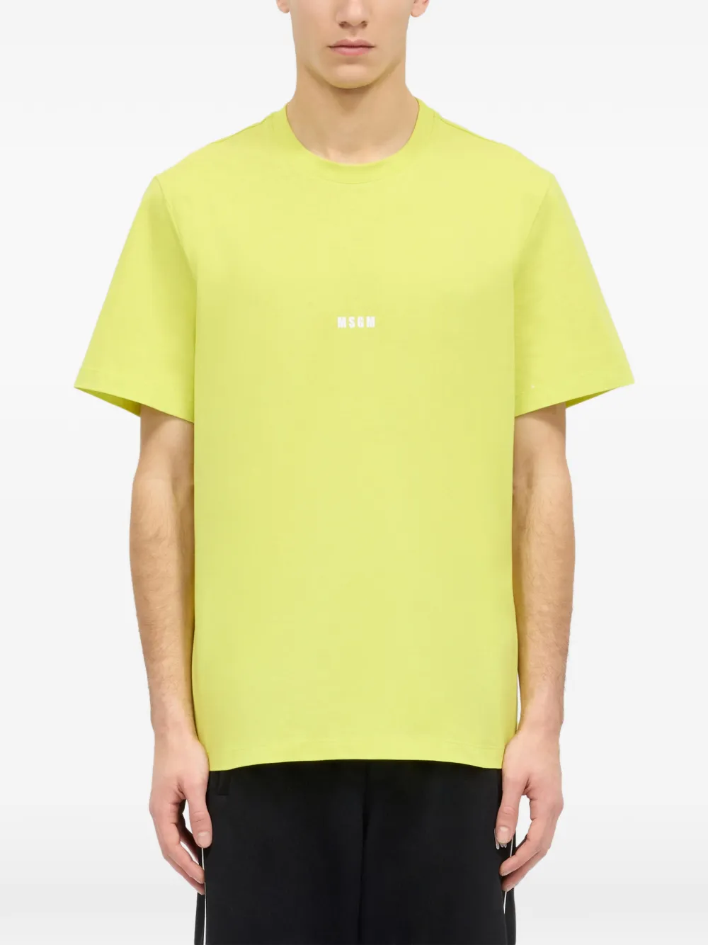  Msgm Logo T-shirt - Green 