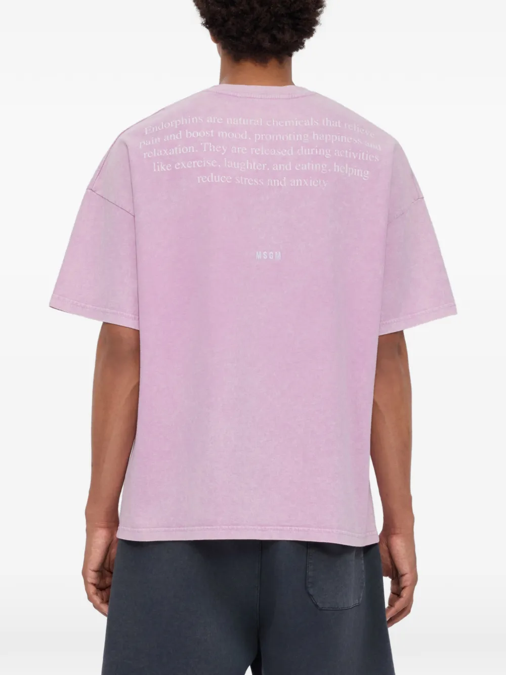MSGM Endorfine T-shirt Roze