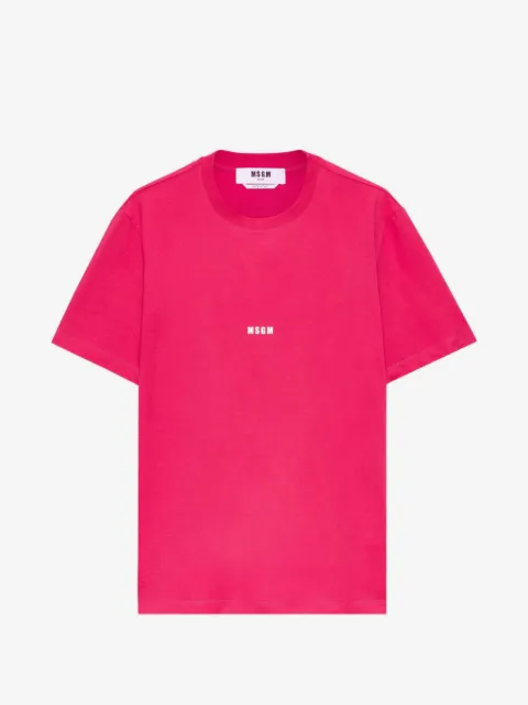 MSGM playera con logo estampado