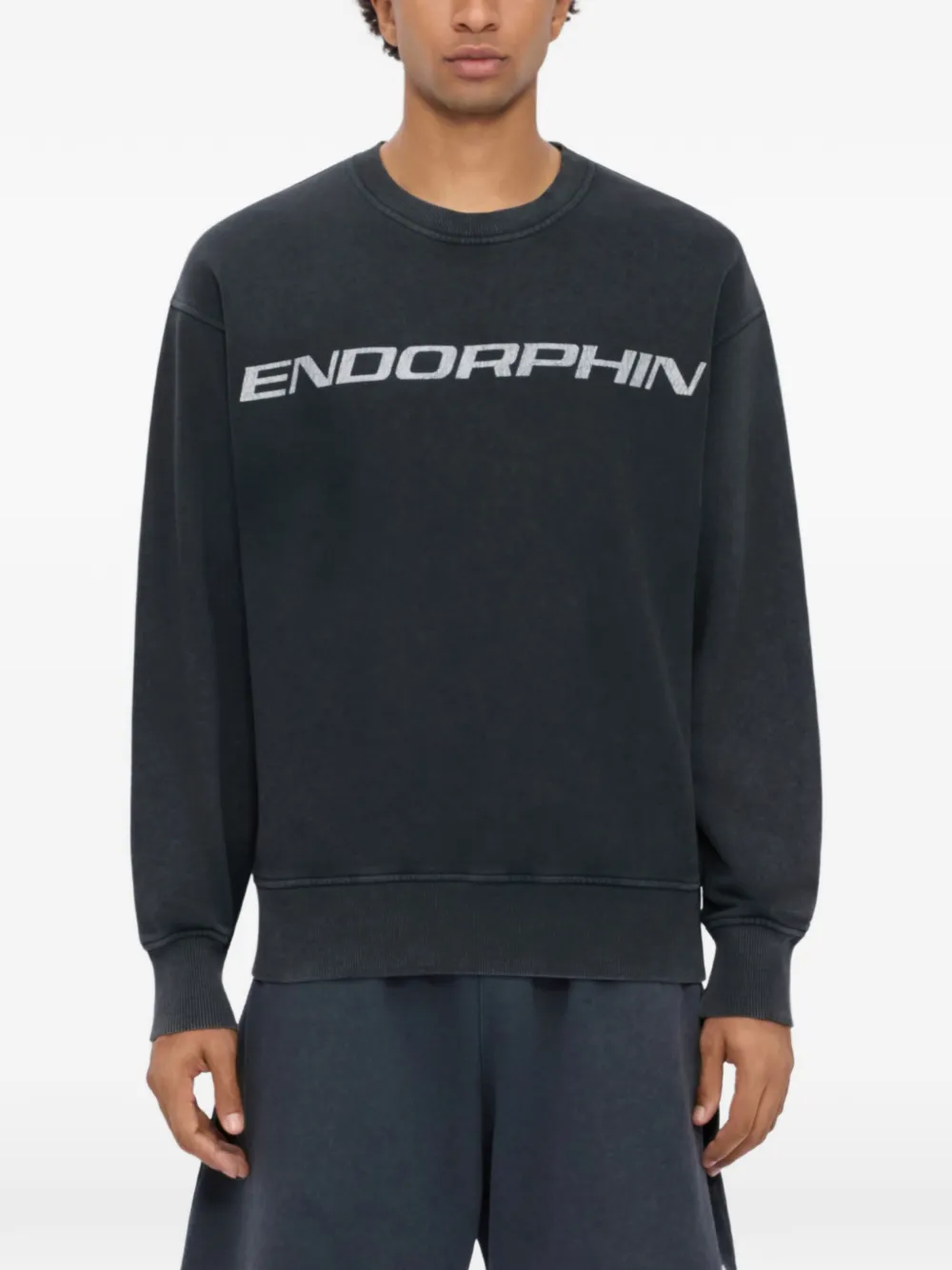  Msgm Sudadera Con Cuello Redondo - Gris 