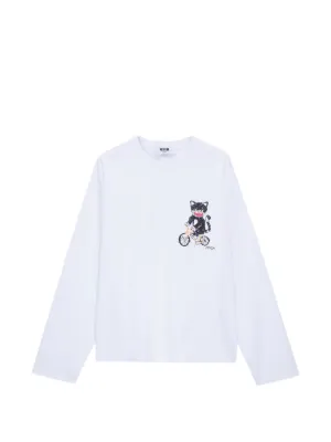 Supreme x SpongeBob x Castelli Racing long-sleeves T-shirt | White