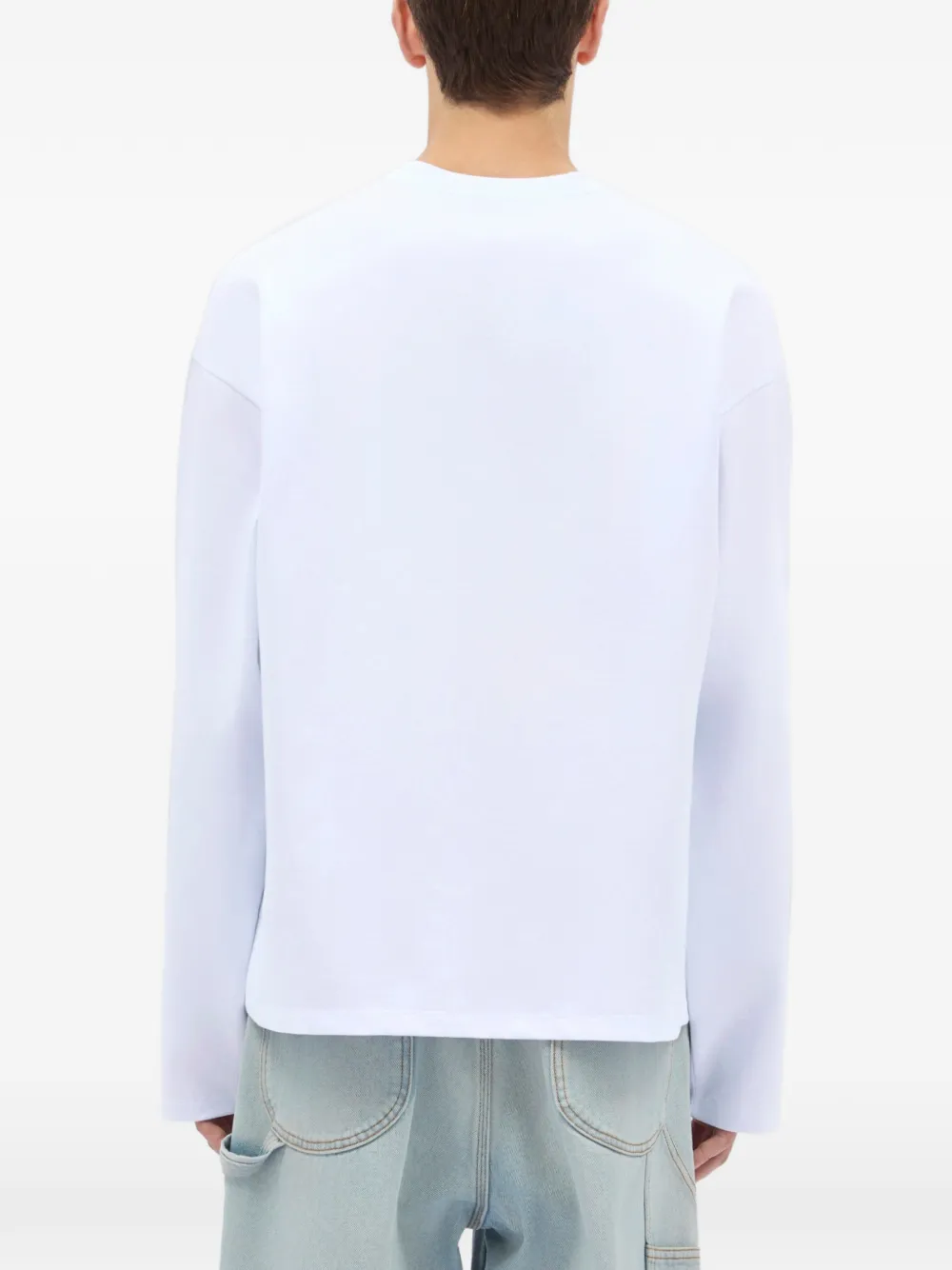 MSGM T-shirt met grafische print Wit