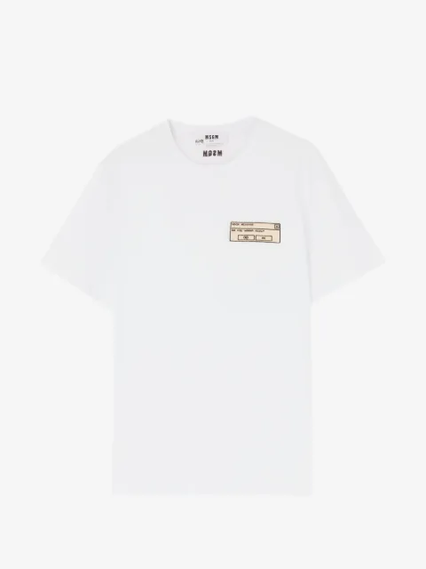 MSGM graphic-print crew-neck T-shirt