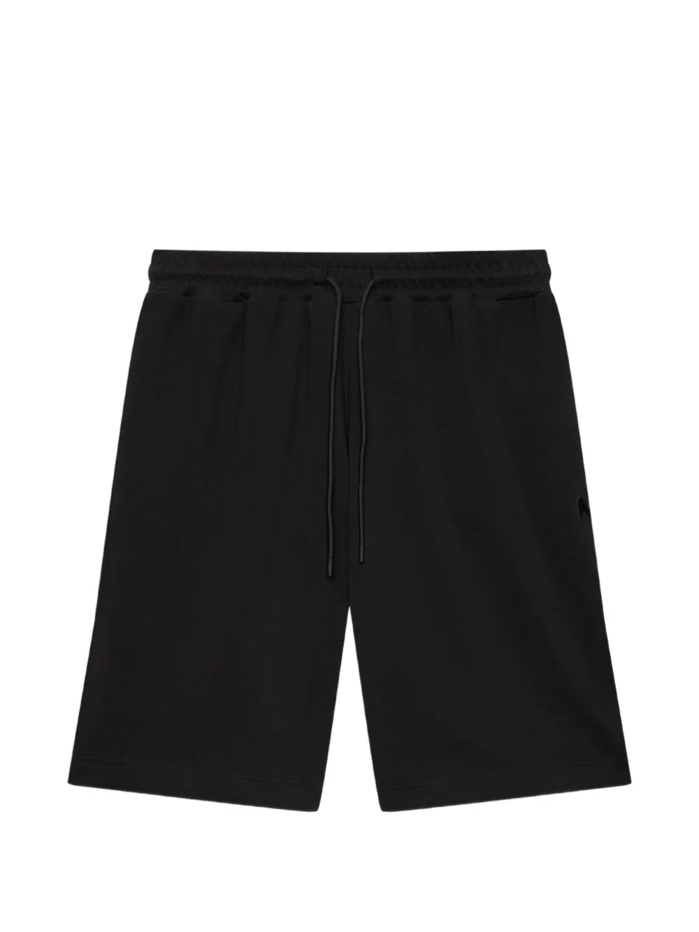 MSGM drawstring logo-detail shorts - Nero