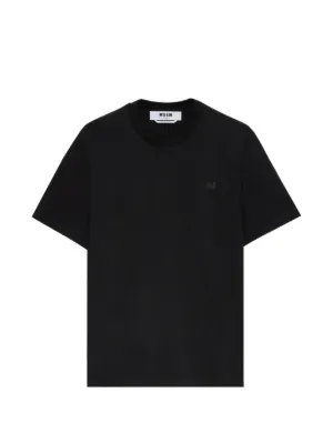 MSGM ロゴ Tシャツ | ブラック | FARFETCH JP