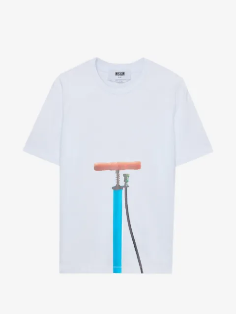 MSGM graphic-print T-shirt