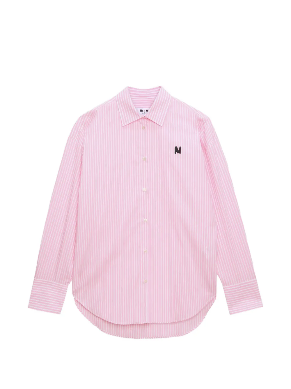 MSGM Camicia a righe - Rosa