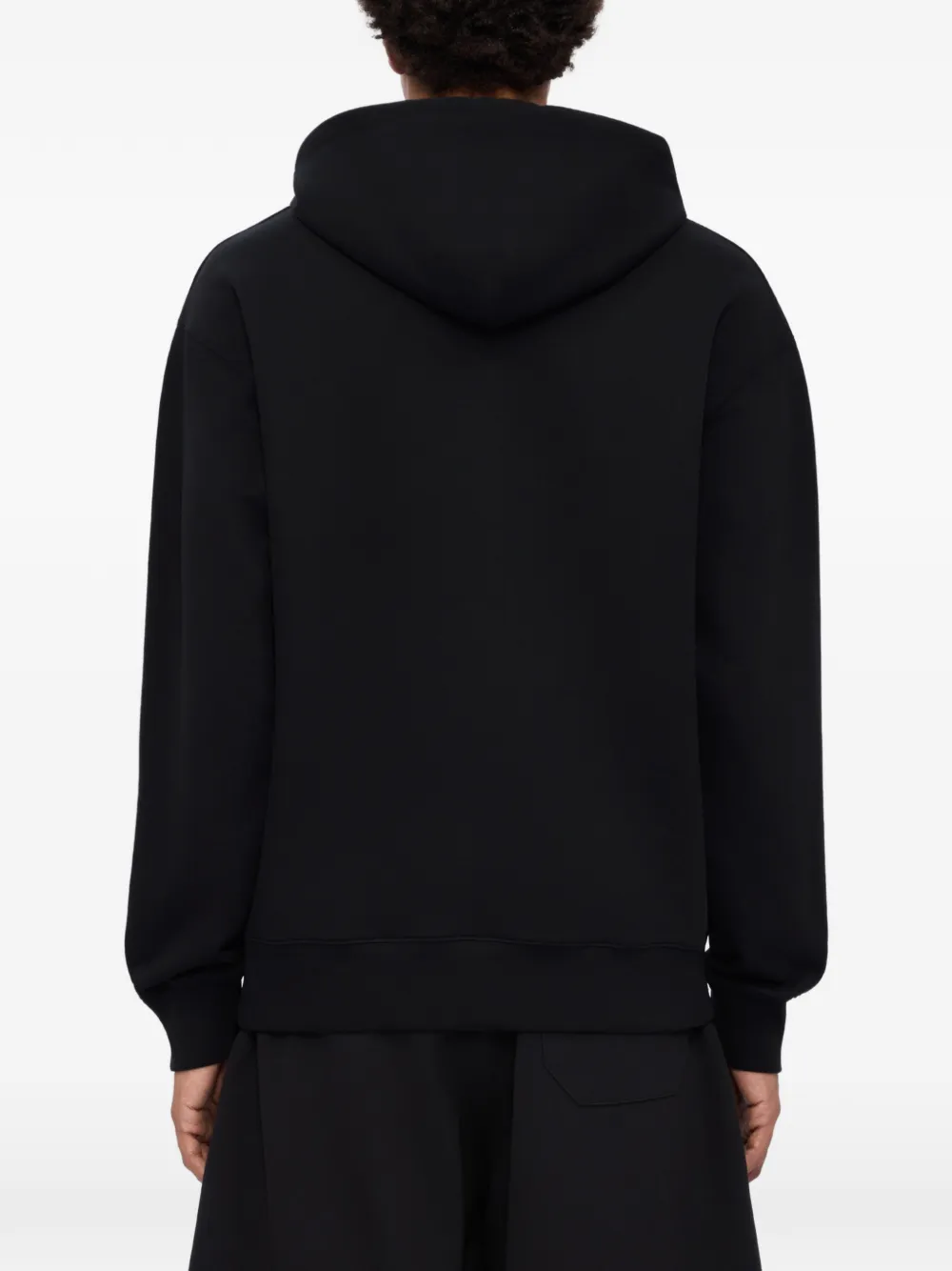 MSGM Hoodie met print Zwart