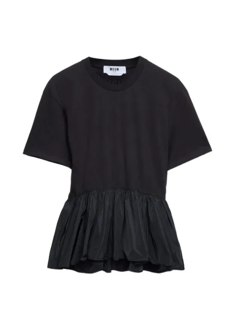 MSGM ruffled T-shirt