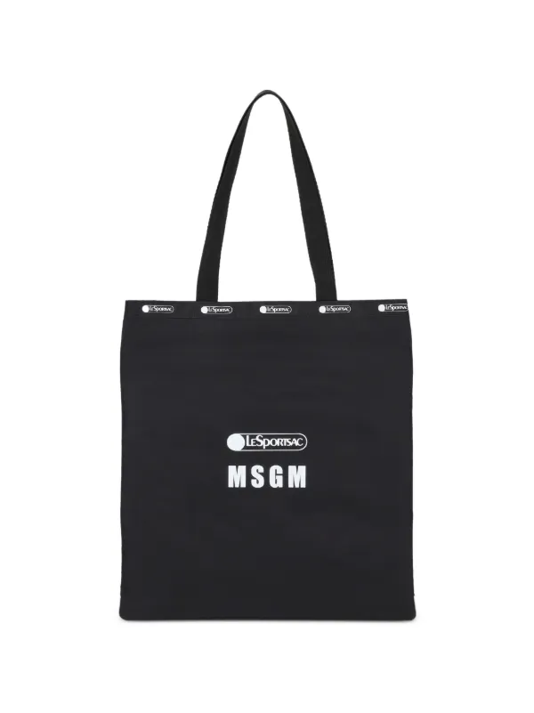 MSGM x LeSportsac Emerald Tote Bag | Black | FARFETCH