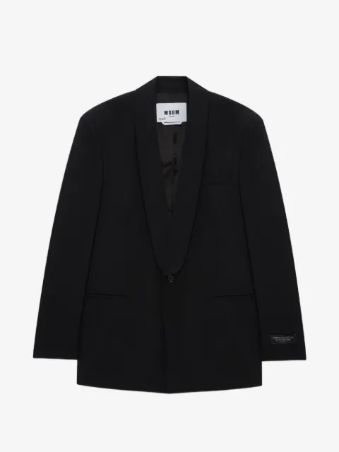 MSGM shawl-lapel jacket