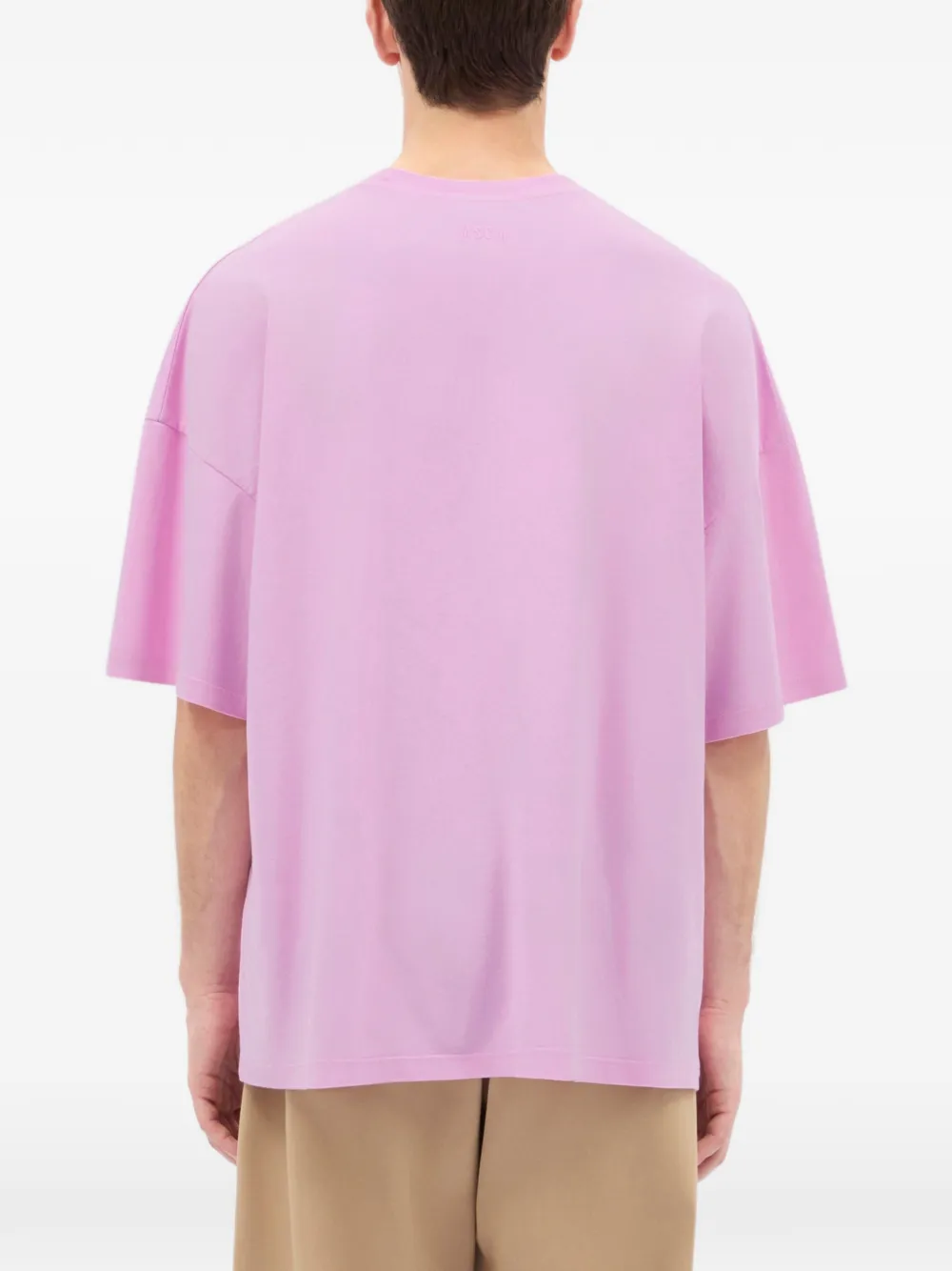 MSGM T-shirt met print Roze