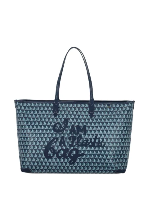 Anya Hindmarch Borsa a spalla con stampa
