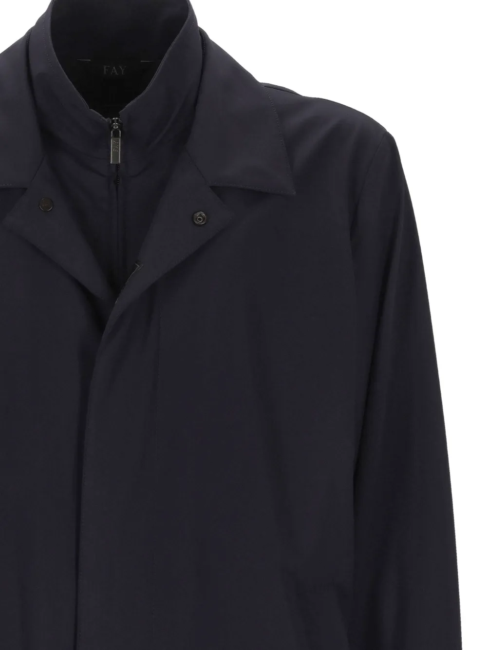  Fay Long-sleeve Coat - Blue 