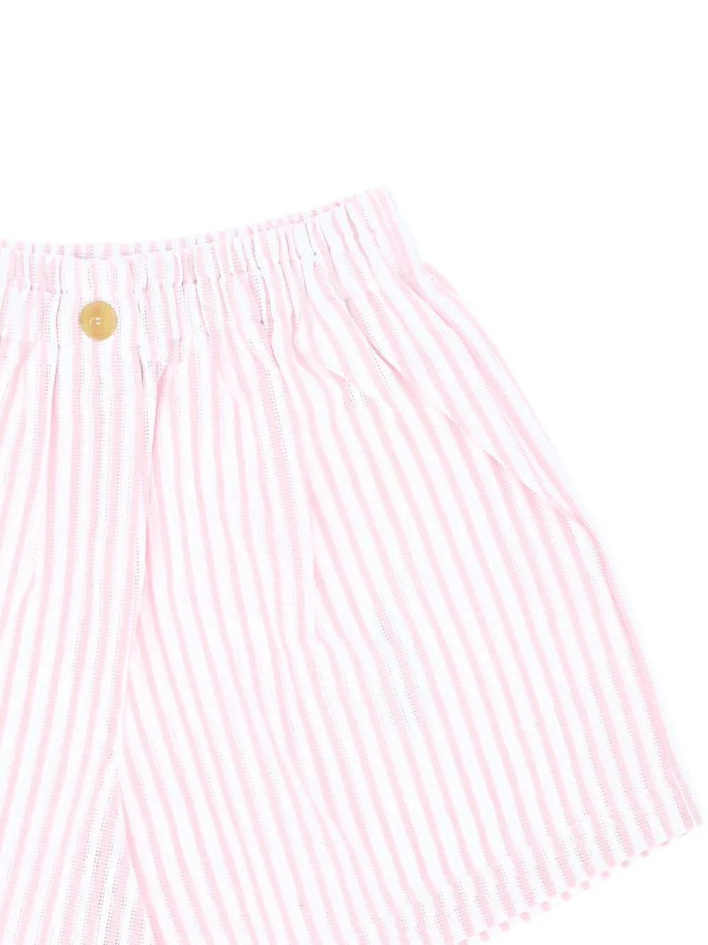 Striped Button Shorts