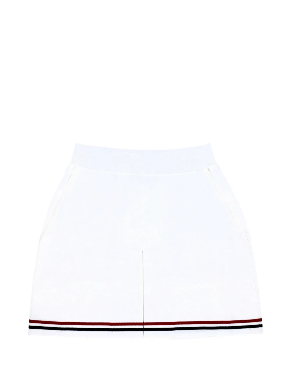 Thom Browne Gonna a righe - Bianco