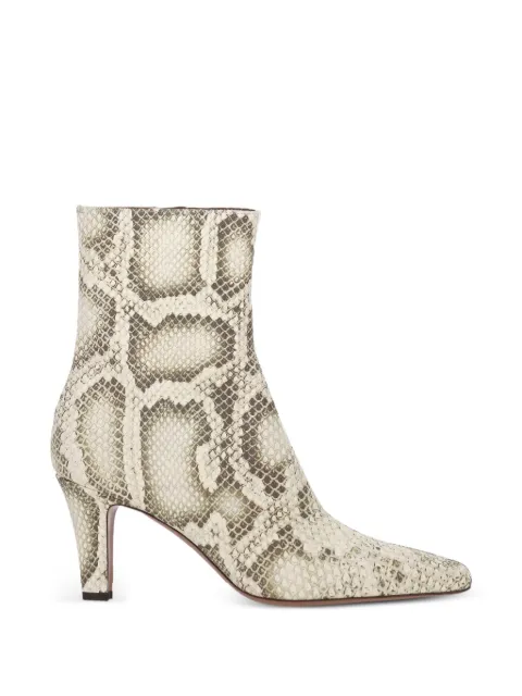 Paris Texas bottes en peau de serpent