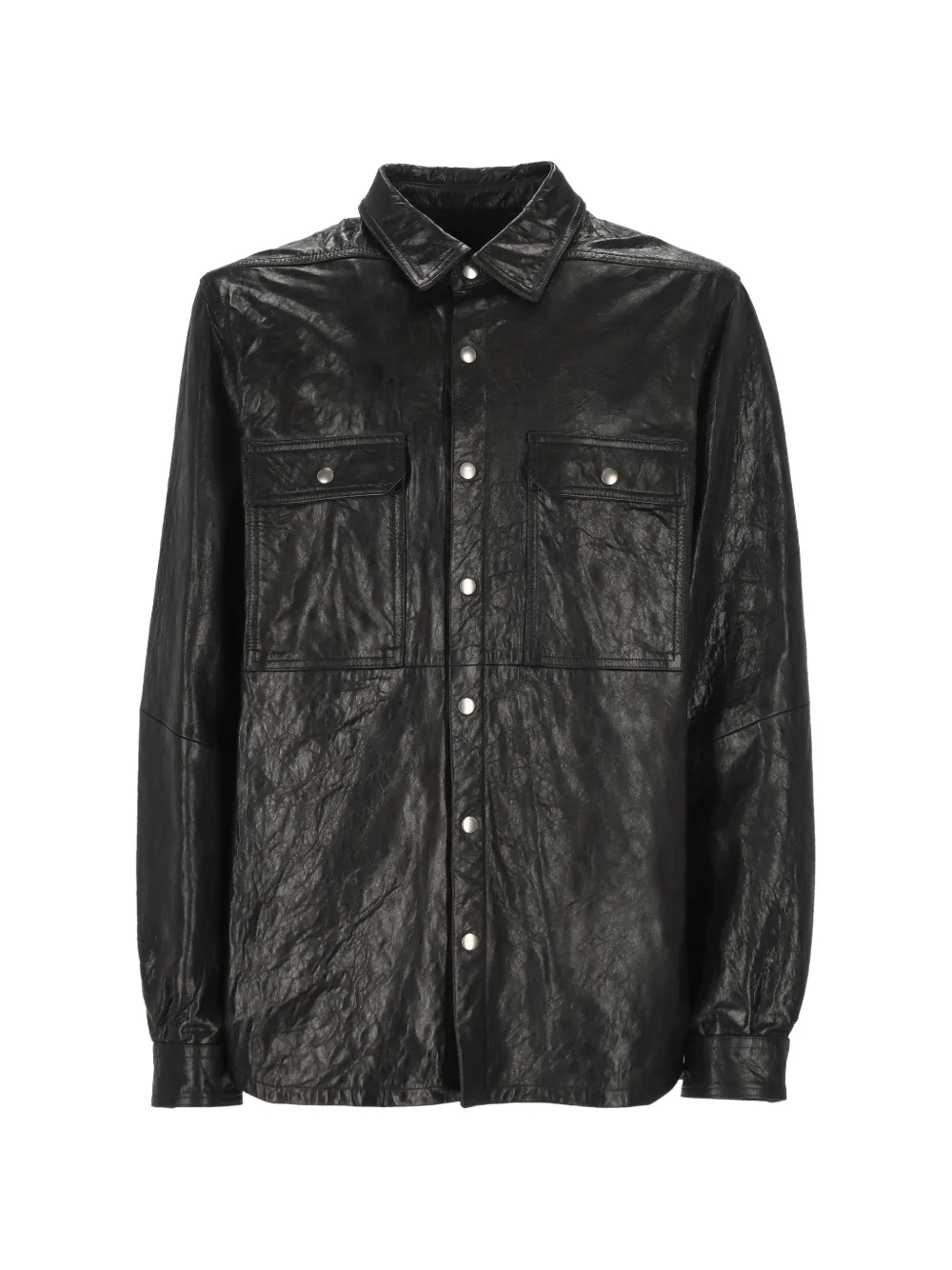 Rick Owens flap-pocket jacket - Nero