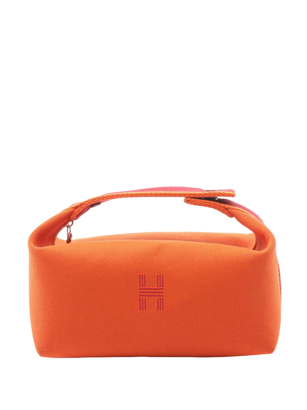 Hermès Pre-Owned Trousse Bride A Brac piccola in tela 2010-2026 - Arancione