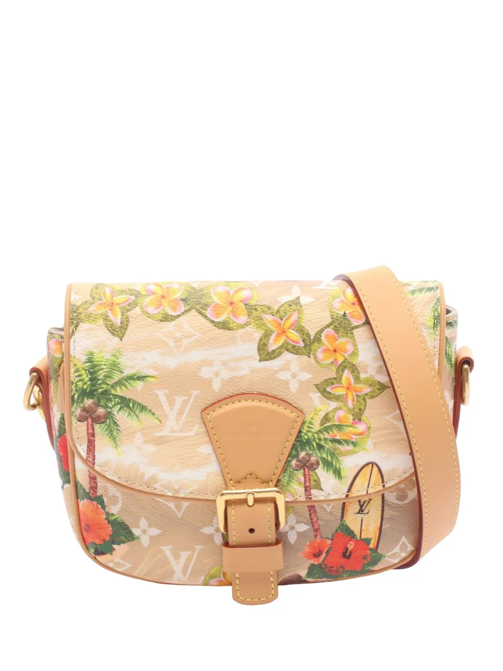 Louis Vuitton Pre-Owned Borsa a tracolla Montsouris Messenger PM 2010-2026 - Marrone