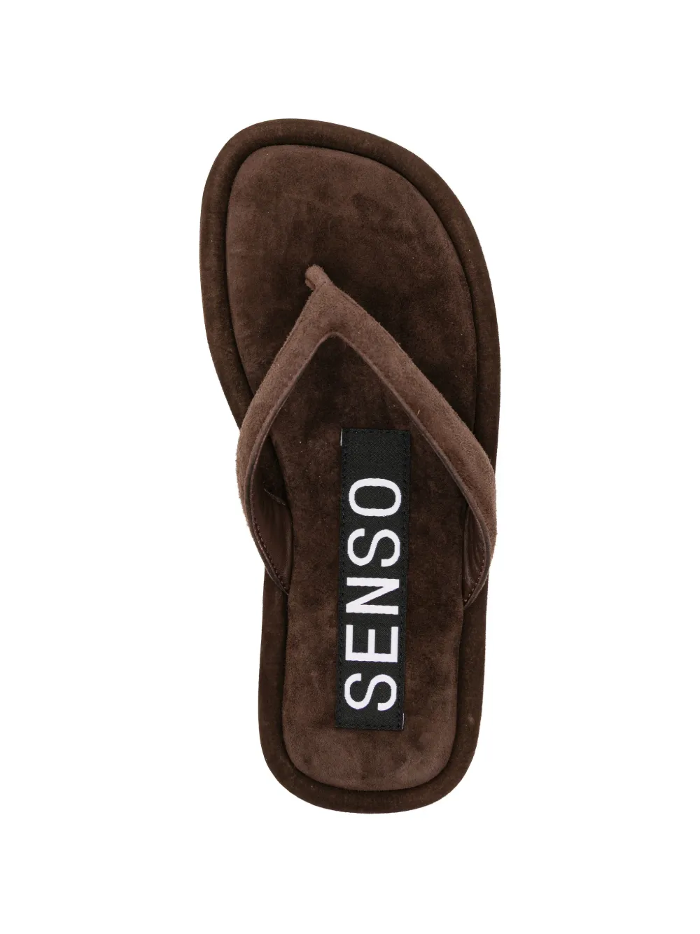 Senso Illy platte sandalen Bruin