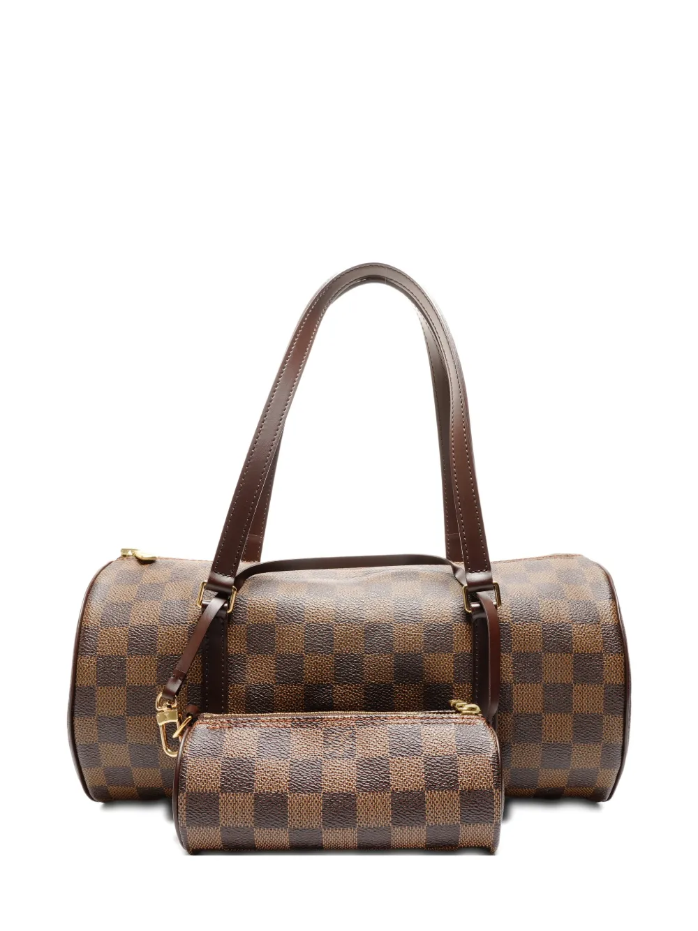 Louis Vuitton Pre-Owned 2006 30 Papillon cylindric shoulder bag - Marrone
