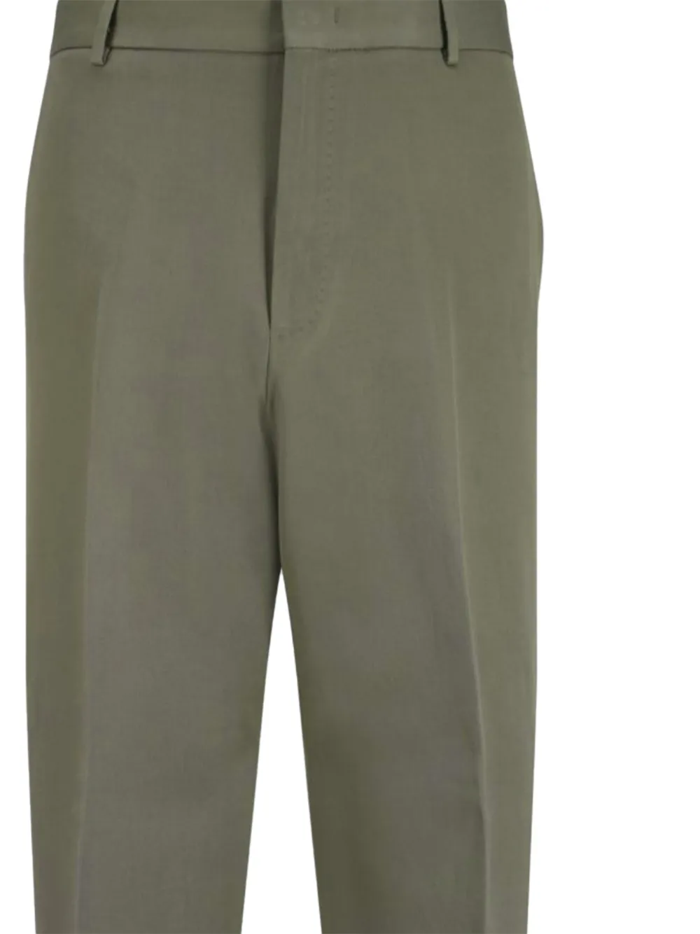 PT Torino Broek met cuffs Groen