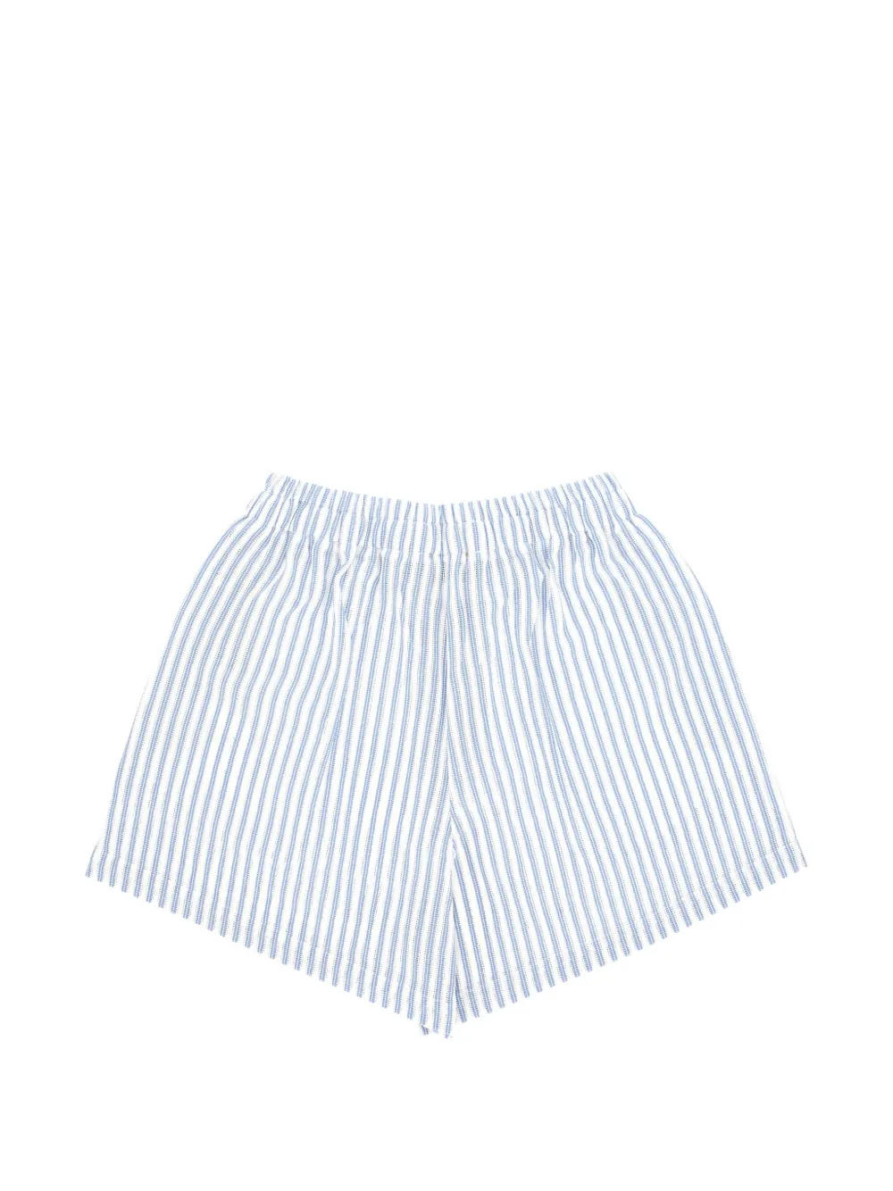  Forte Forte Striped Button Shorts - White 