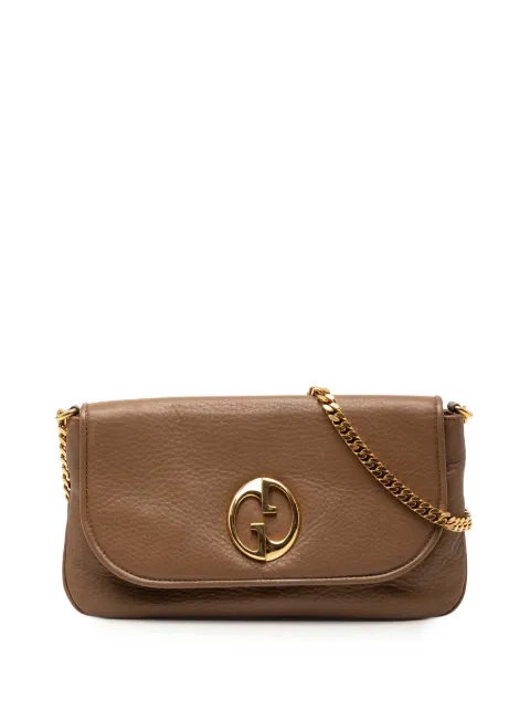 Gucci Pre-Owned bolso de hombro 1973 Chain mediano de piel 2000-2015