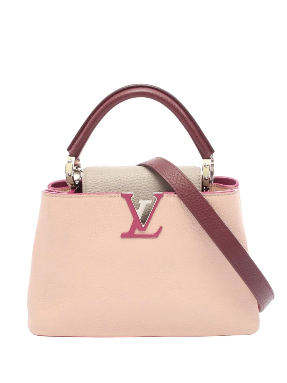 Louis Vuitton Pre-Owned Borsa a tracolla Taurillon Capucines BB 2016 - Rosa