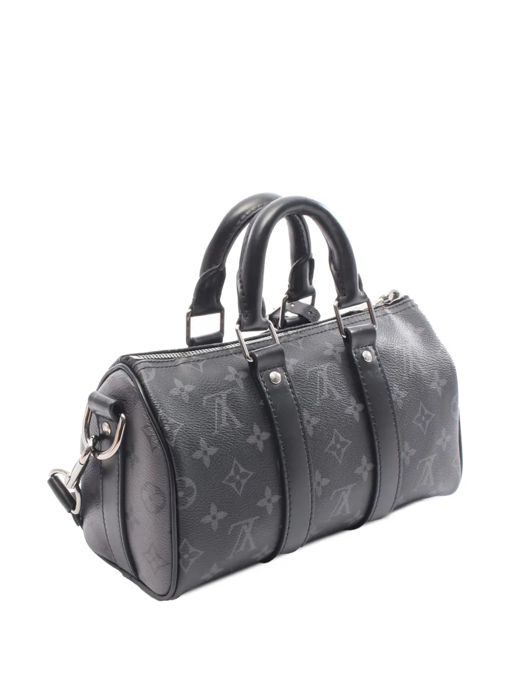 2021-2026 Monogram Eclipse Reverse Keepall Bandouliere 25 Satchel