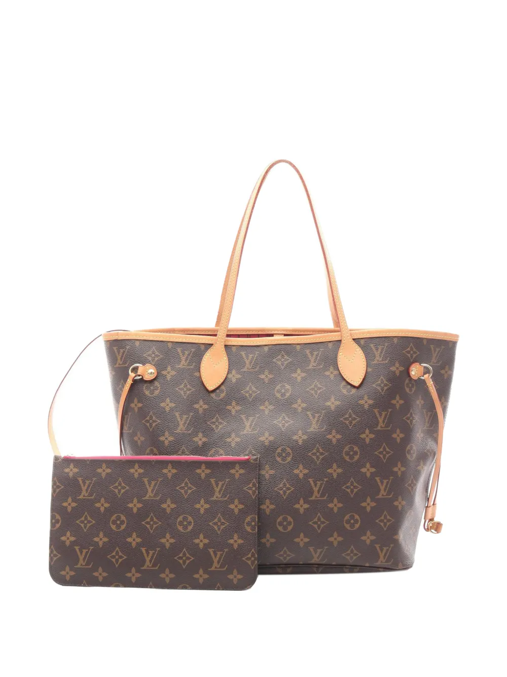 Louis Vuitton Pre-Owned 2017 Monogram Neverfull MM tote bag - Marrone