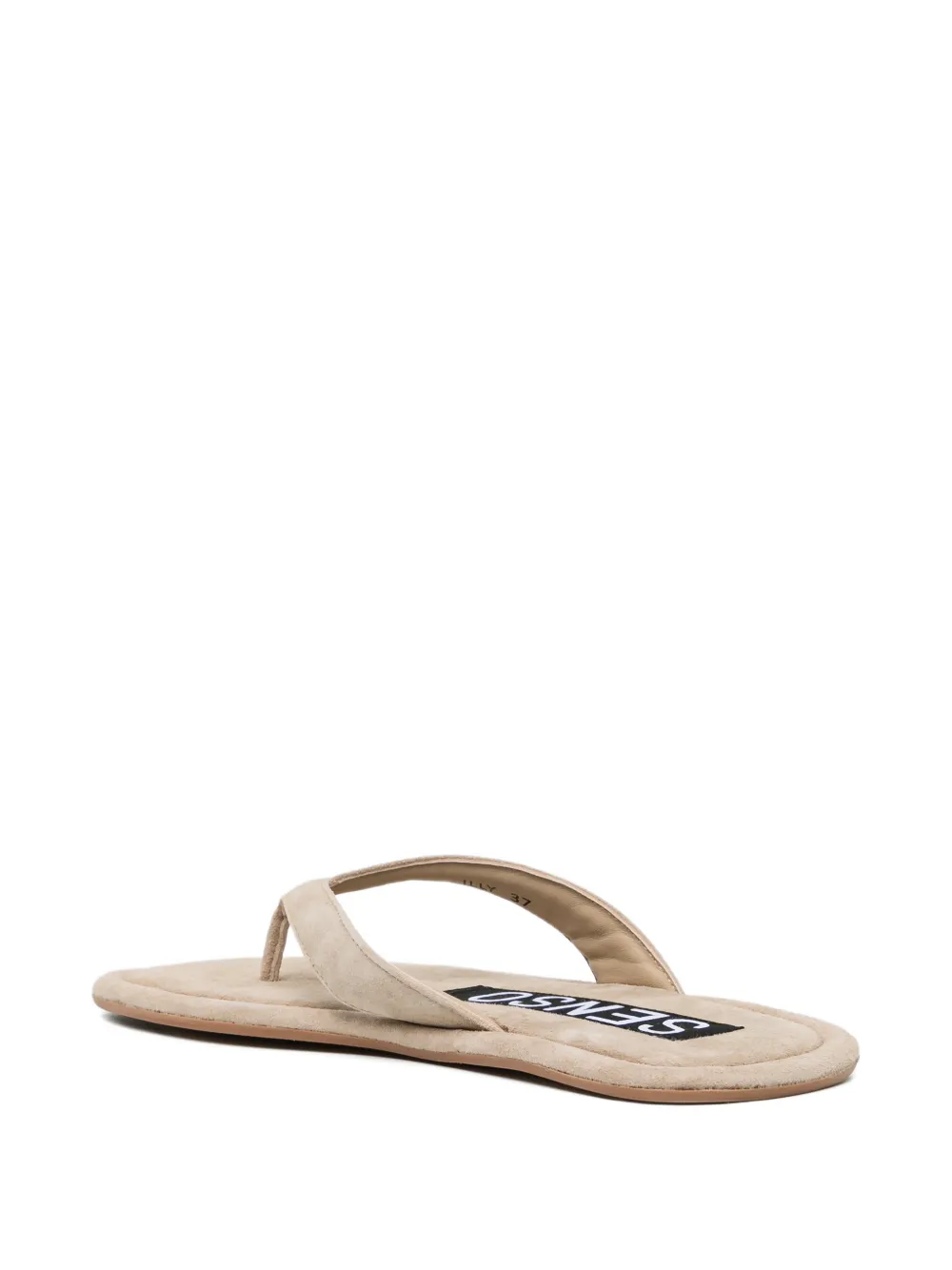 Senso Illy platte sandalen Beige