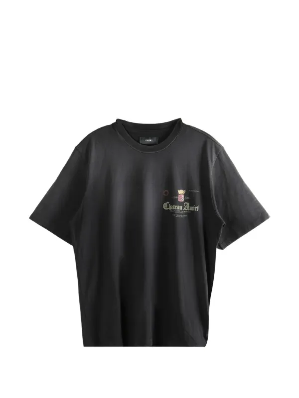 Amiri Chateau Crown T-shirt in Black