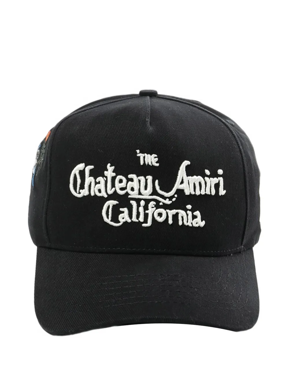 Amiri Embroidered Baseball Cap In Black