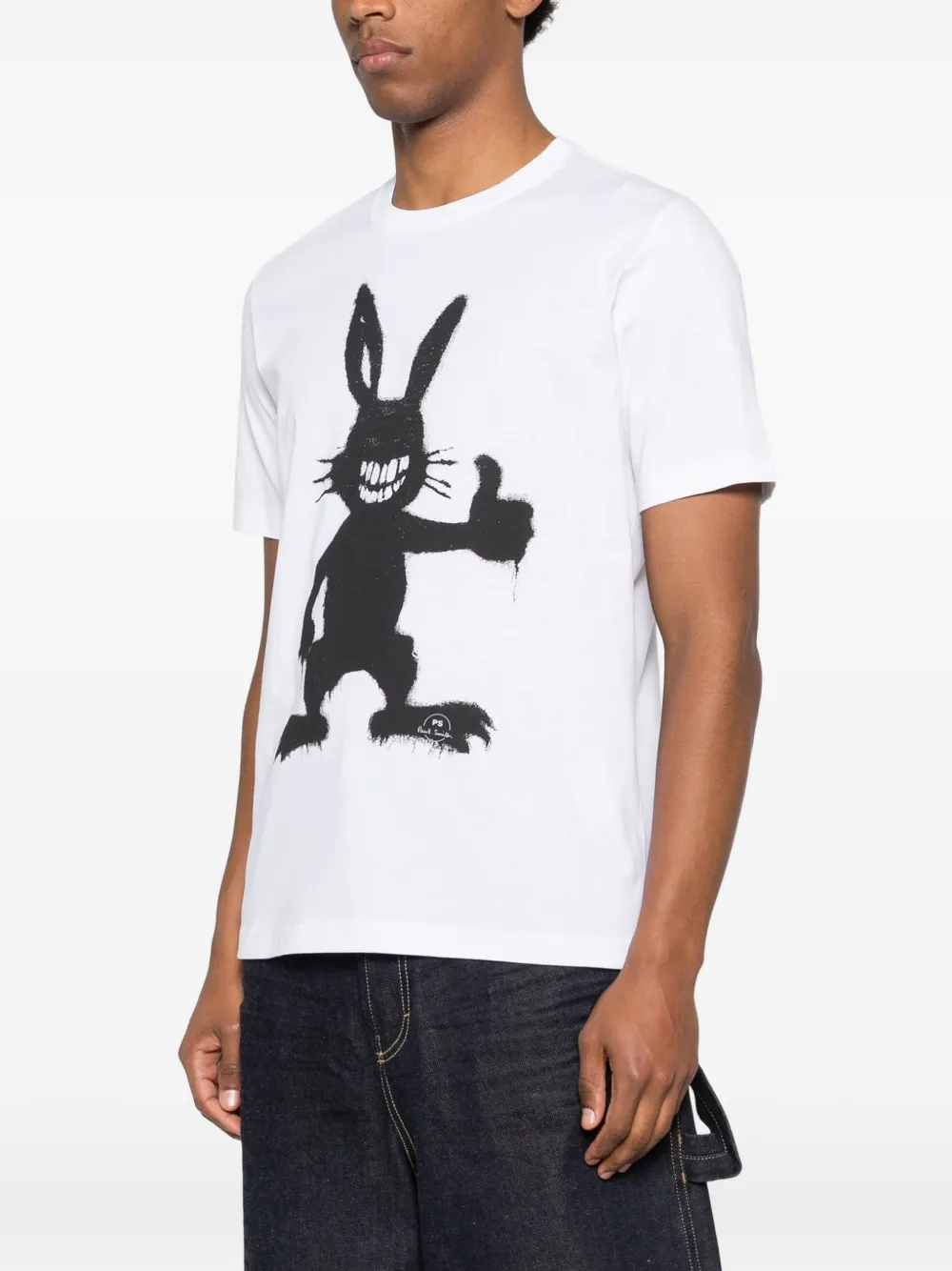 PS Paul Smith Smile Rabbit Tシャツ | ホワイト | FARFETCH JP