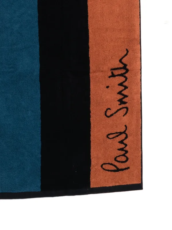 Paul Smith ストライプ アーティストタオル | イエロー | FARFETCH JP