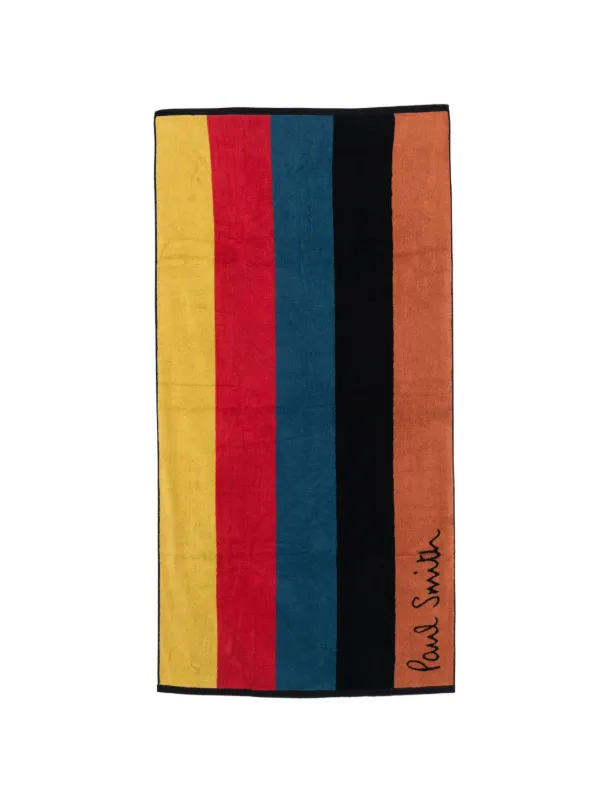 Paul Smith ストライプ アーティストタオル | イエロー | FARFETCH JP