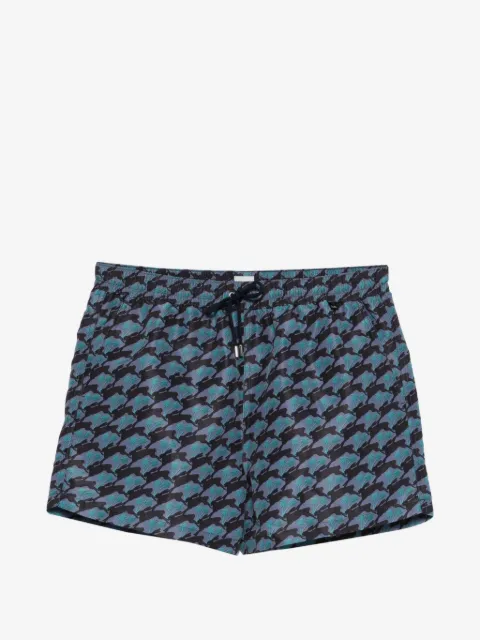 Paul Smith short de bain à imprimé palmier