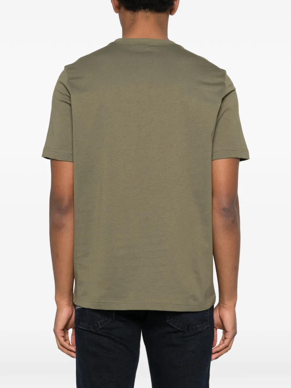PS Paul Smith T-shirt met zebraprint Groen