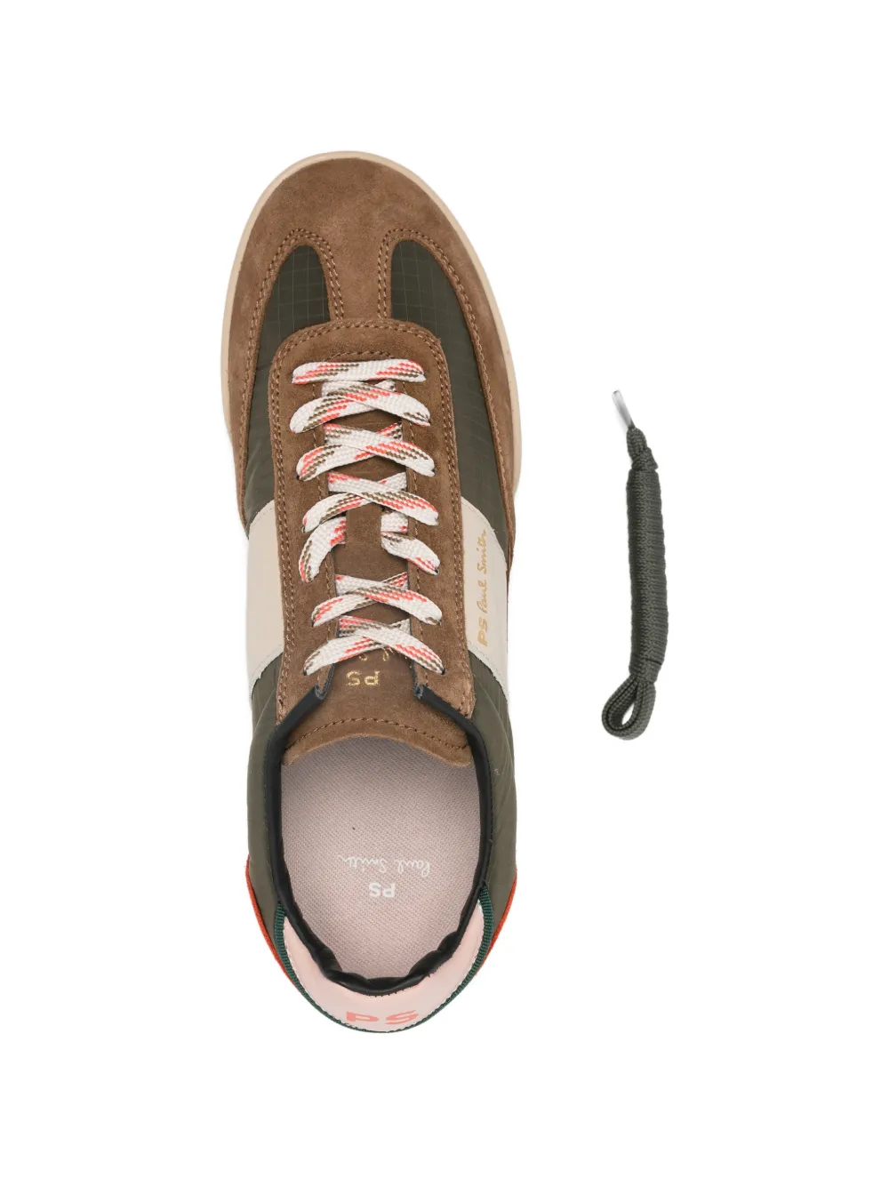 PS Paul Smith Dover sneakers met vlakken Bruin