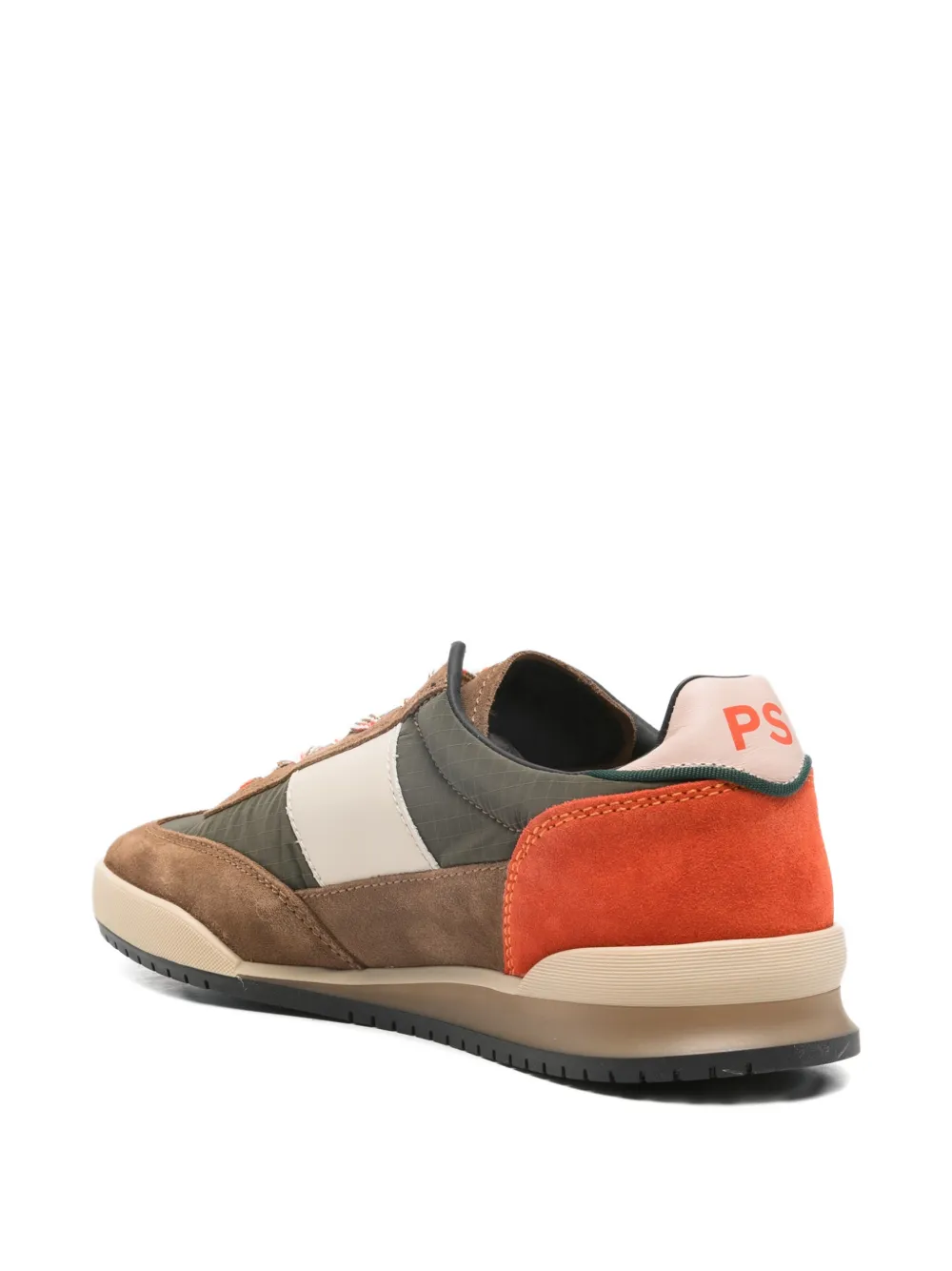 PS Paul Smith Dover sneakers met vlakken Bruin
