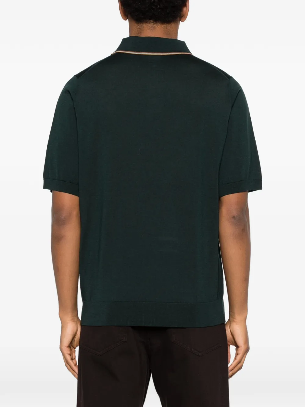 Paul Smith Poloshirt met afwerking Groen