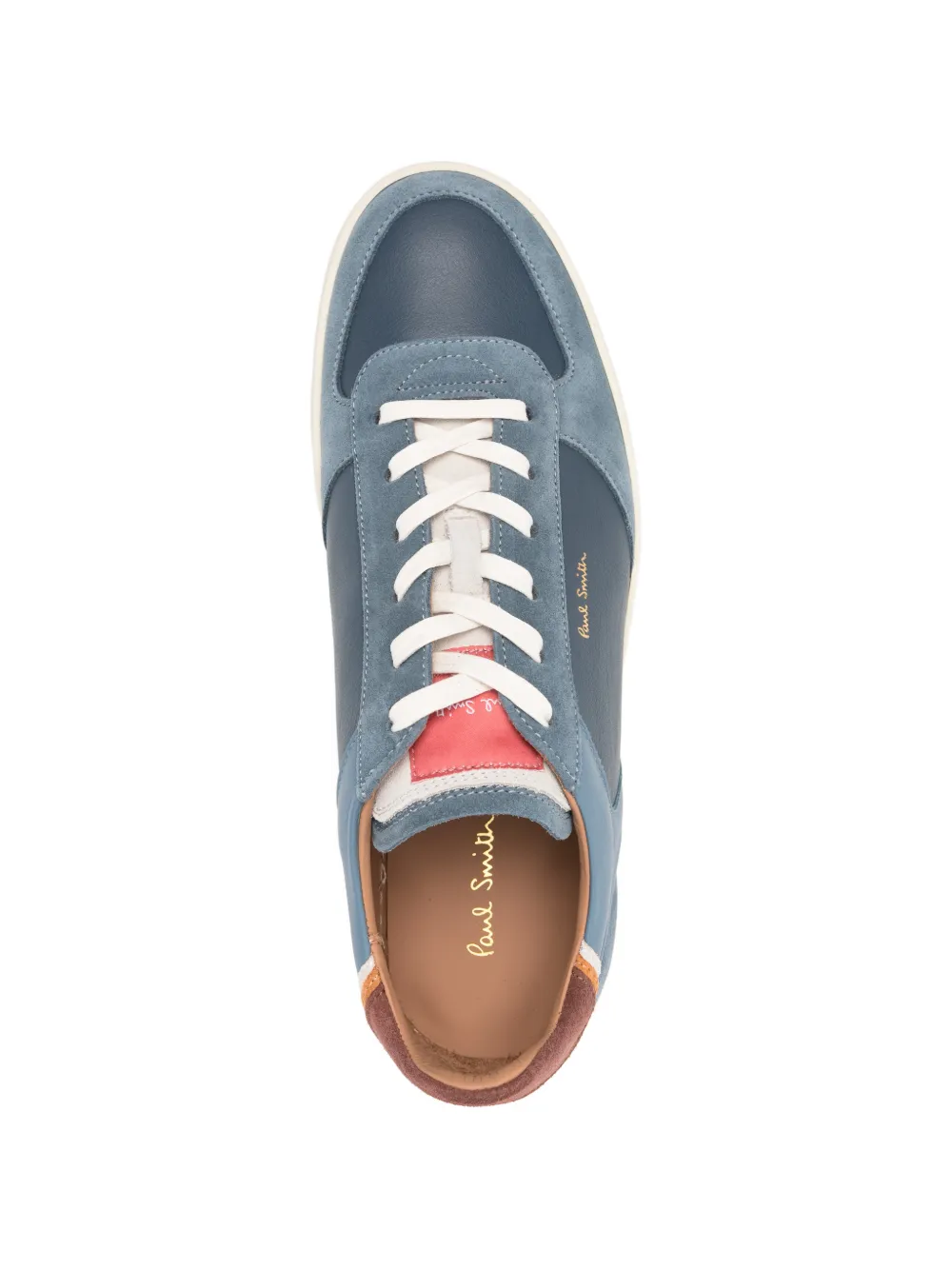 Paul Smith panelled destry sneakers Blauw