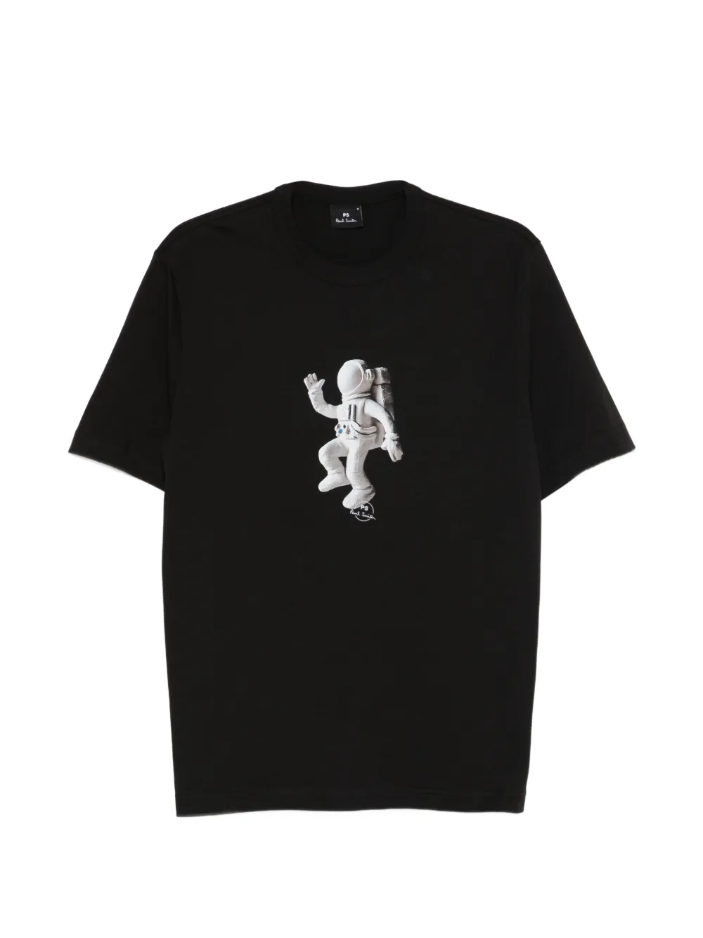 PS Paul Smith T-Shirt mit Astronautenmotiv - Schwarz