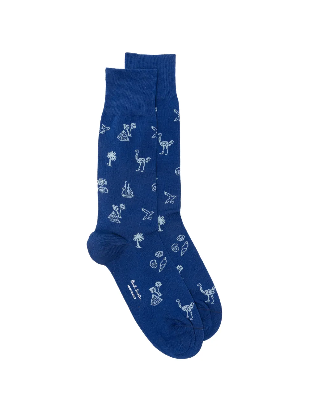 Paul Smith Ostrich Socken - Blau