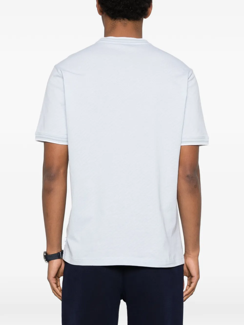 PS Paul Smith Regular fit T-shirt Blauw